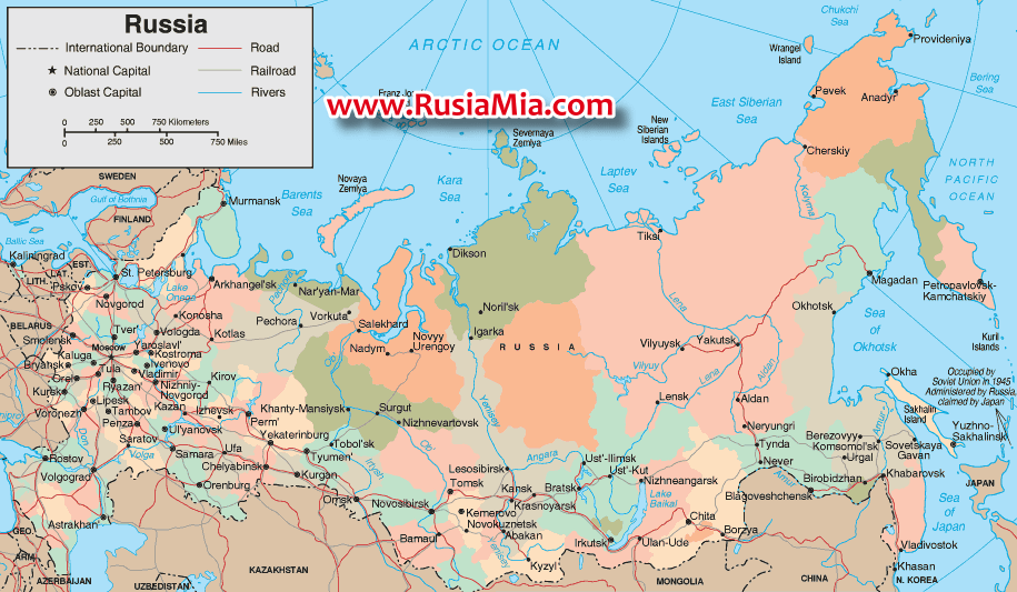 Ligeramente Respuesta Hacia Arriba Ciudades Importantes De Rusia Mapa